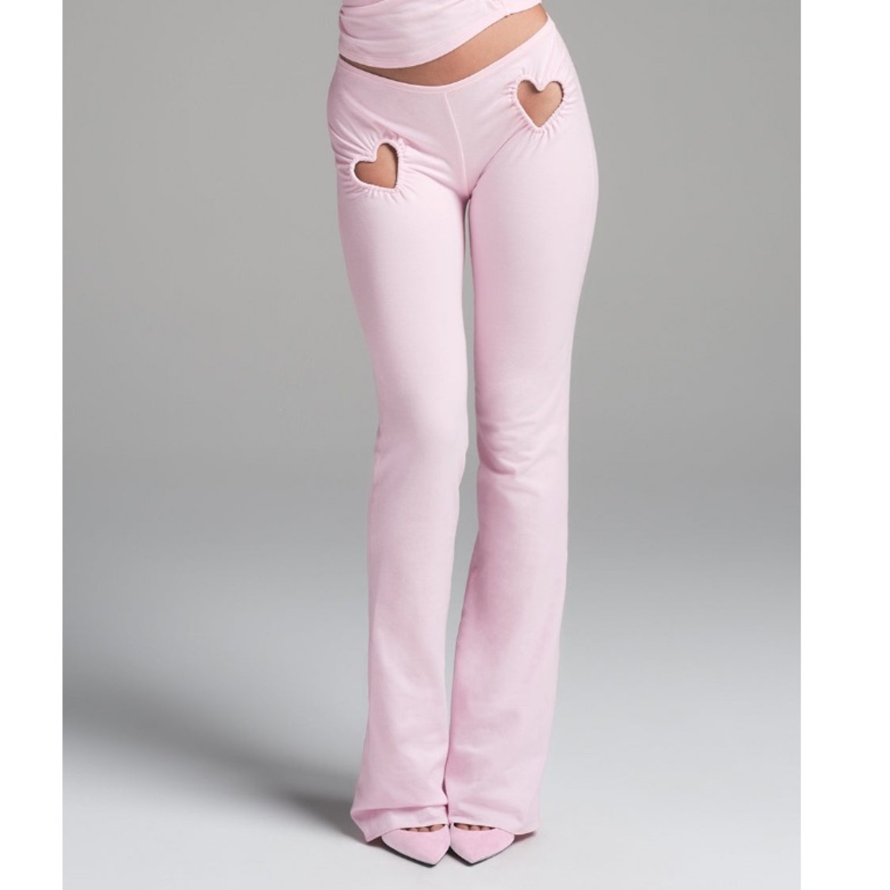 Skims Valentines Heart Cut Out Flare Legging